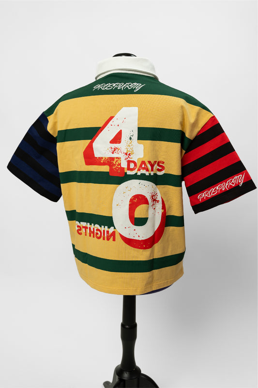 VIVID Rugby Shirt Yellow/ Green Body