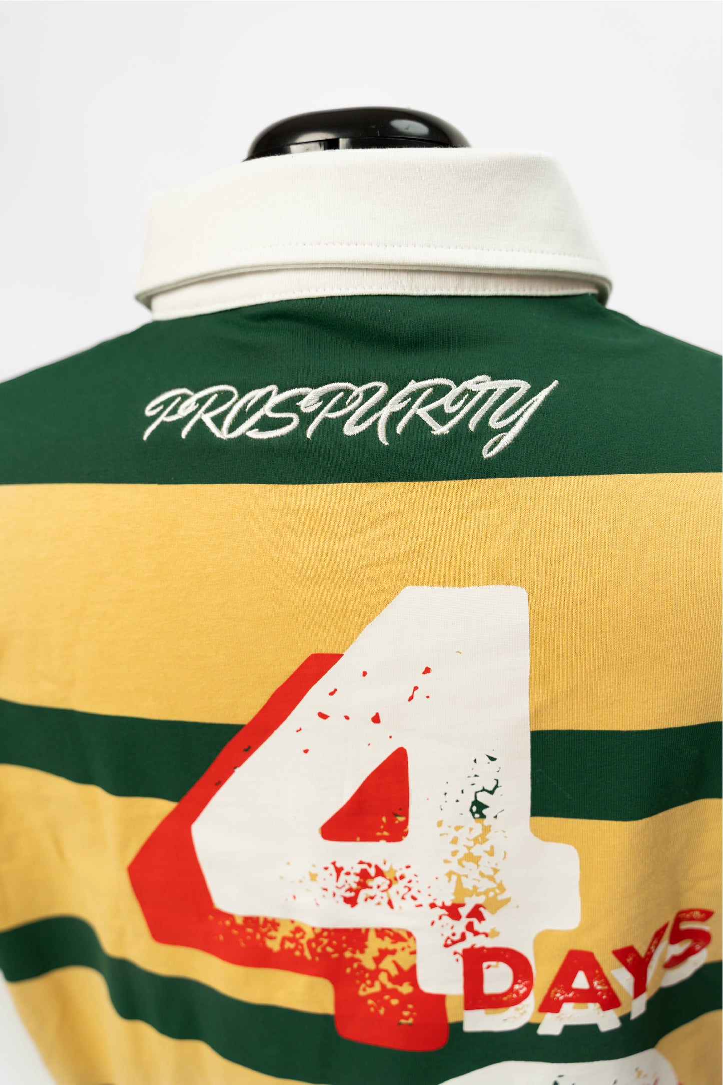VIVID Rugby Shirt Yellow/ Green Body