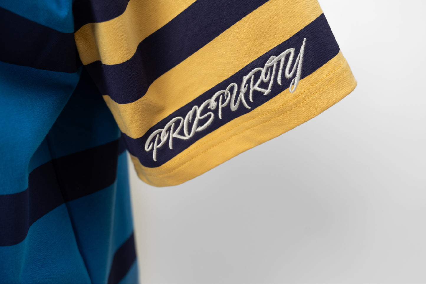 VIVID Rugby Shirt Dark Blue/ Light Blue Body