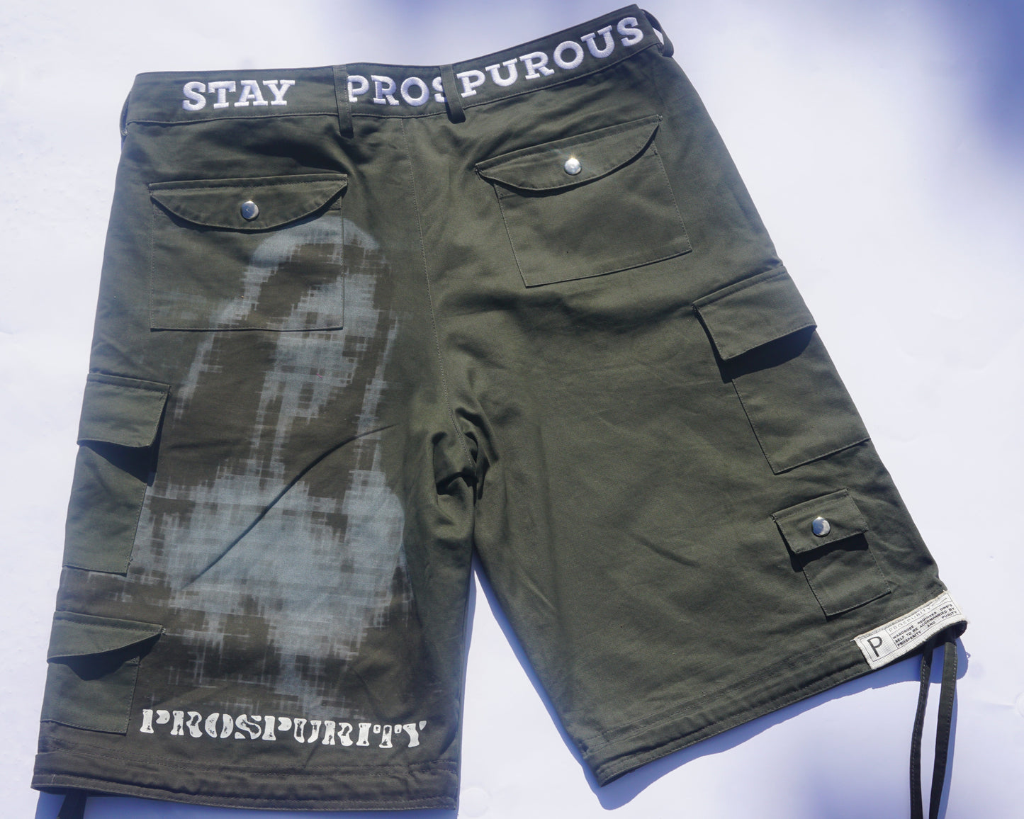 PROSPUROUS Oversized Cargo Shorts